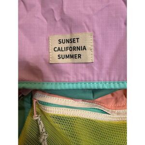 Zara Kids Sunset California Summer Camping Backpack Multicolor Medium